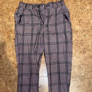 plaid pants